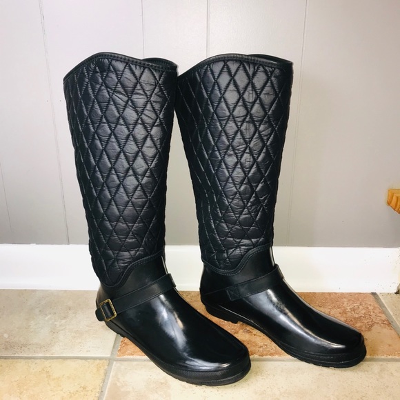 sperry top sider quilted rain boots